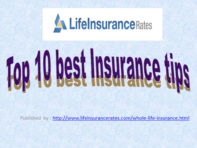 Top 10 best Insurance tips.pptx