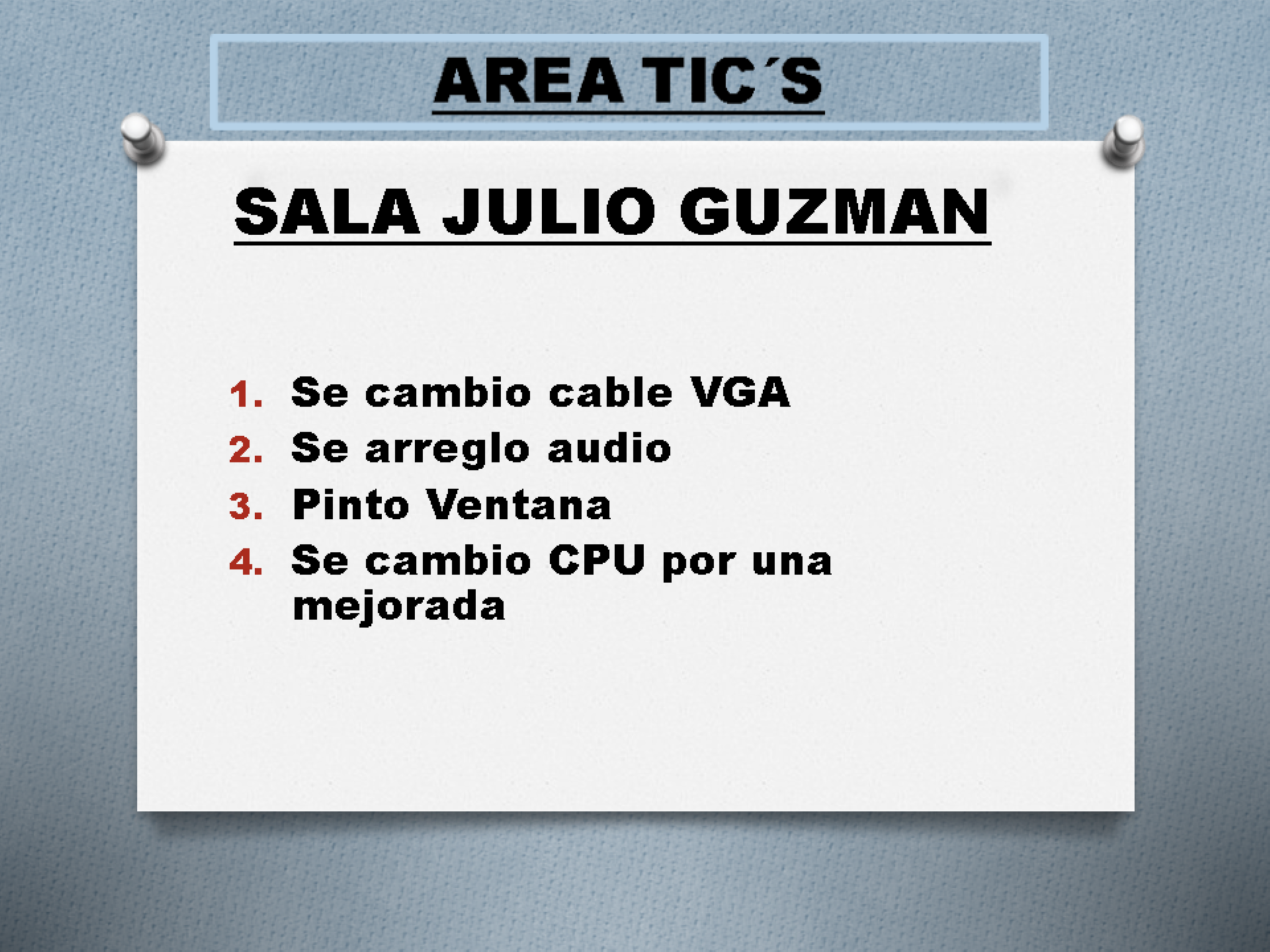 PRESENTACION AREA TIC´S