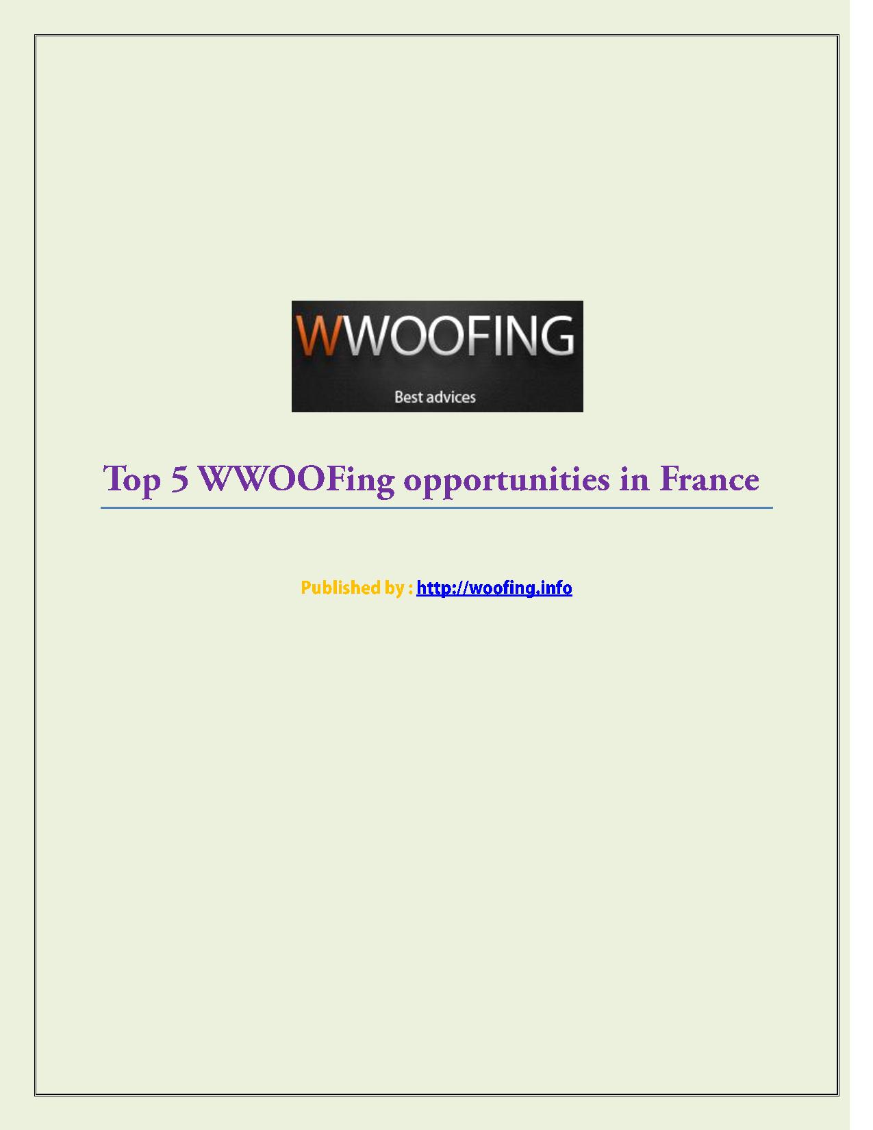 Top 5 WWOOFing opportunities in France.pdf