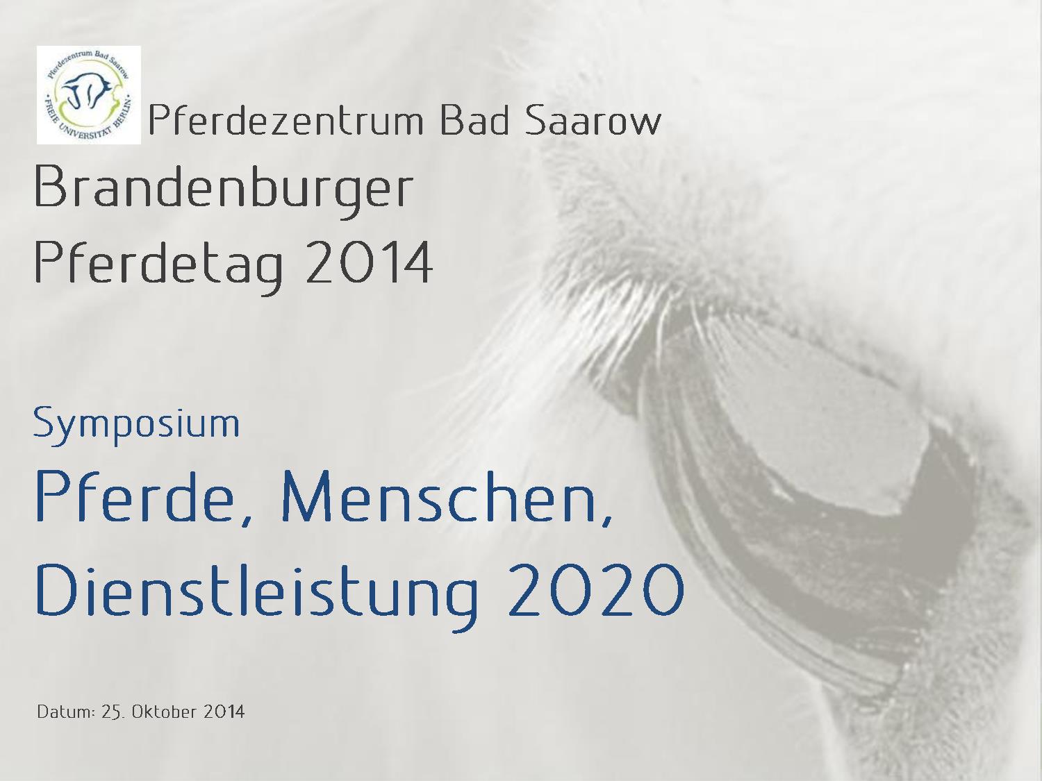 Pferde, Menschen, Dienstleistung 2020