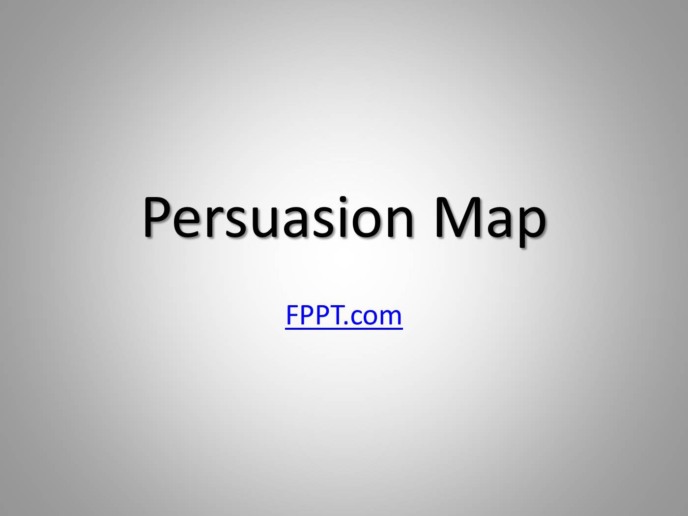 persuasion map powerpoint template powerpoint presentation ppt persuasion power point