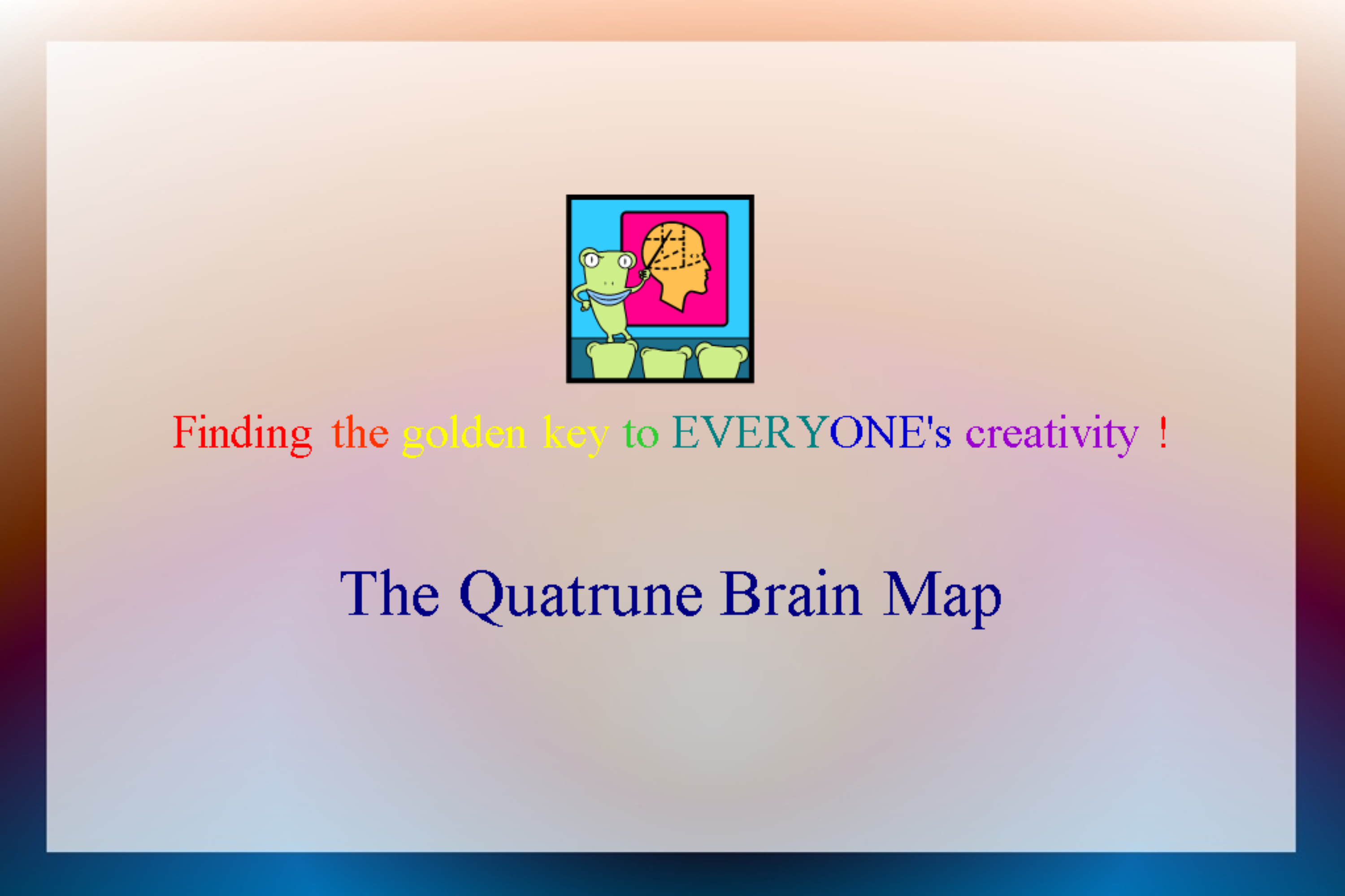 The Quatrune Brain Map