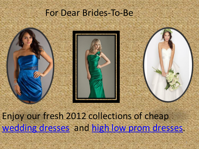 For Dear Brides-To-Be