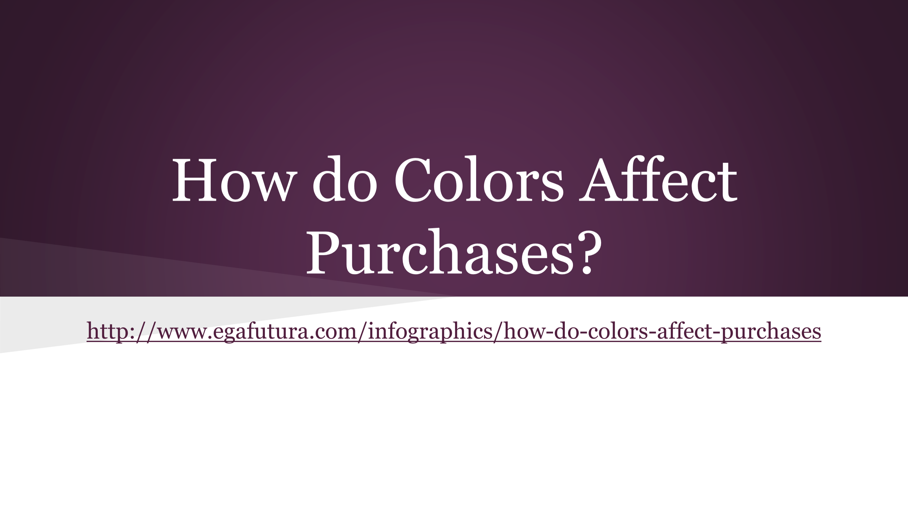 How do Colors Affect Purchases.pptx PowerPoint Presentation PPT