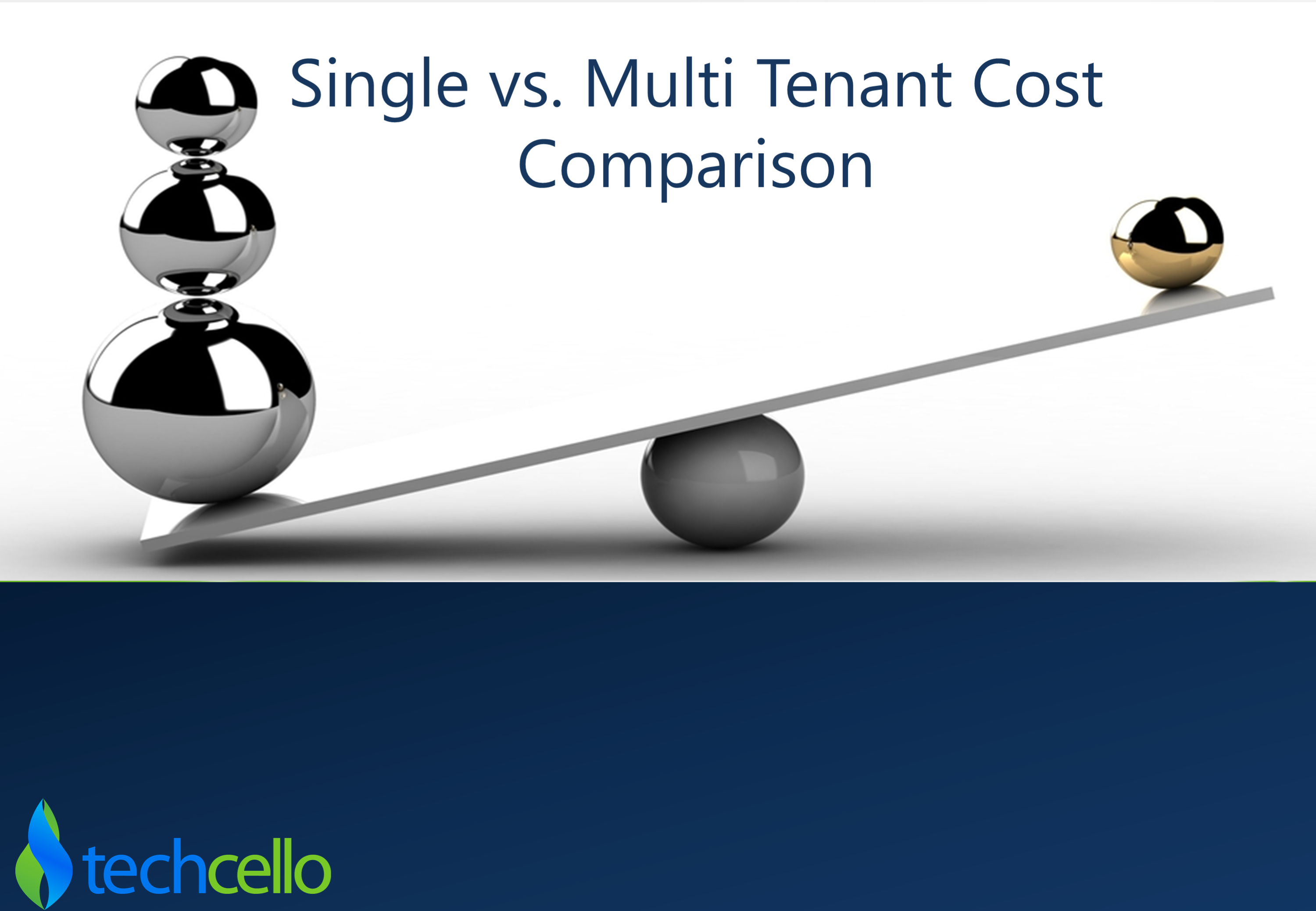 Single vs. Multi Tenant Cost Comparison.pptx PowerPoint Presentation PPT