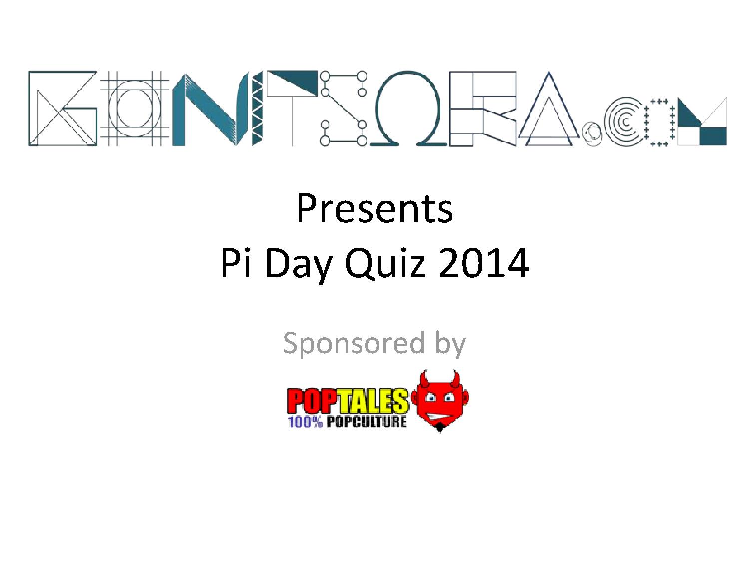 Gonit_Sora_Pi_Day_Quiz_2014.pdf PowerPoint Presentation PPT