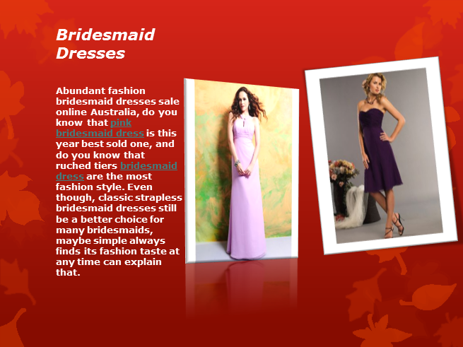 bridesmaid dress