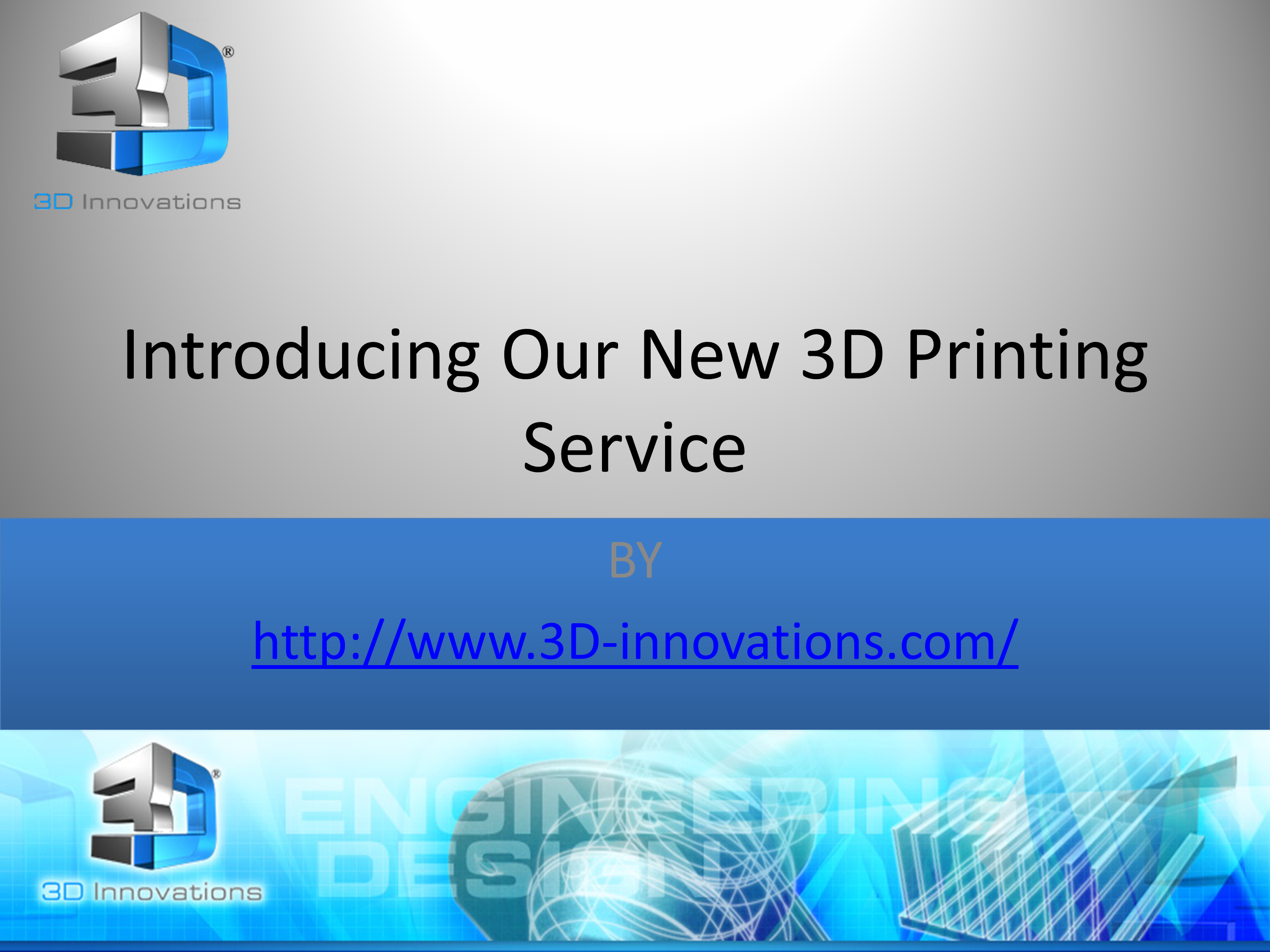 Introducing Our New 3D Printing Service.pptx PowerPoint Presentation PPT