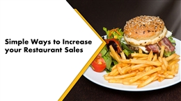 Simple Ways Increase Your Restaurant Sales PowerPoint Presentation PPT