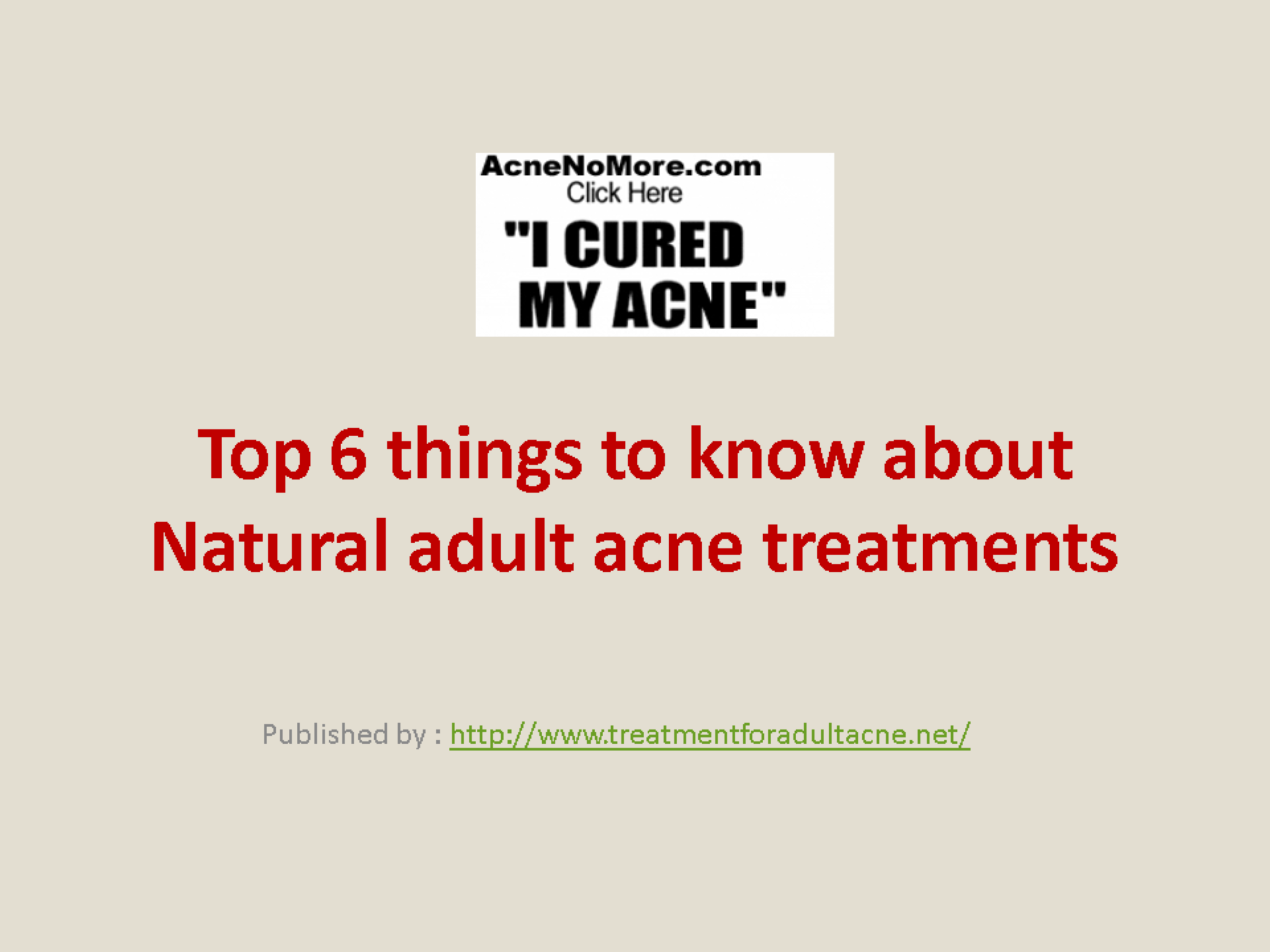 Top 6 things to know about Natural adult.pptx