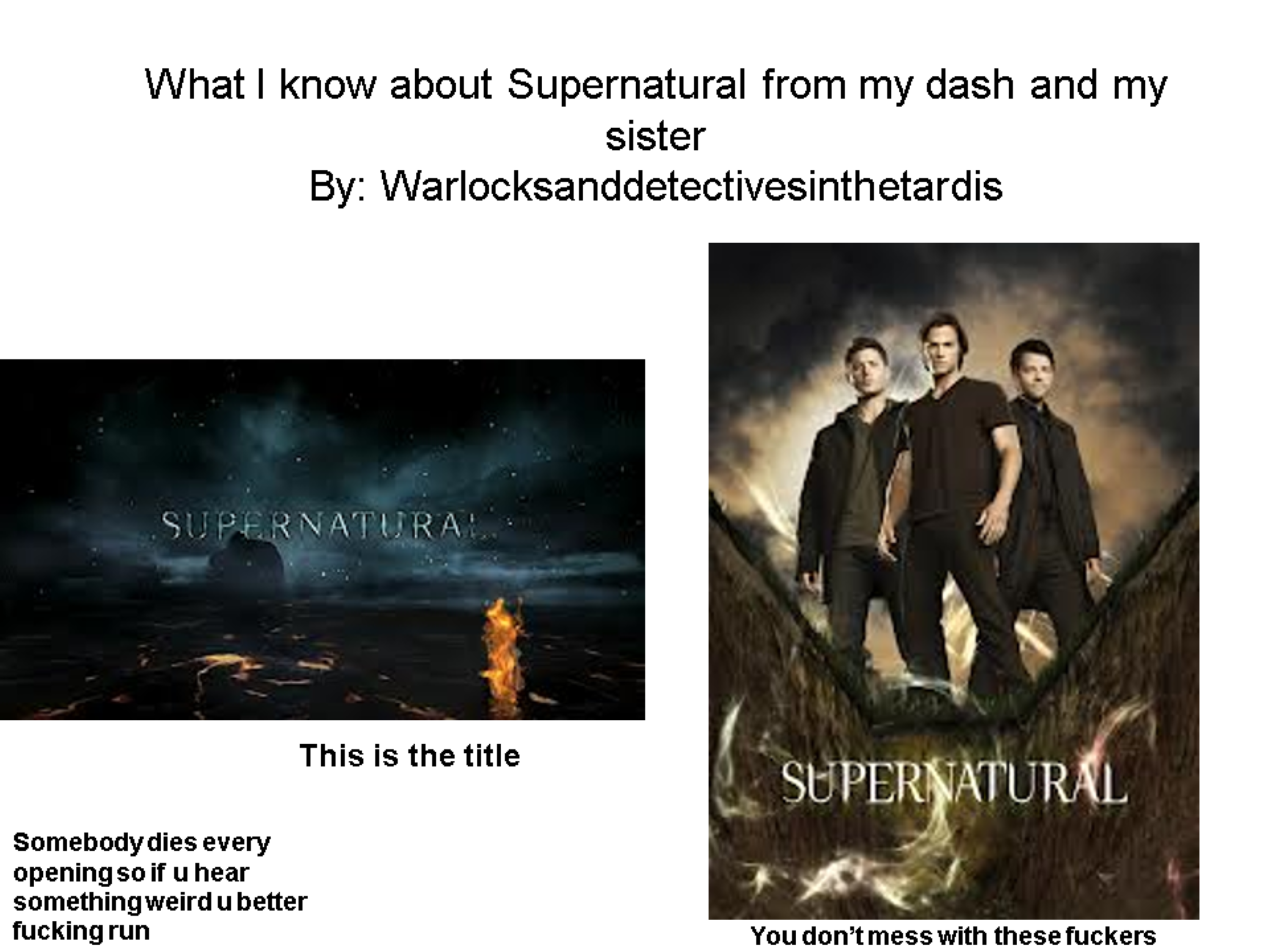 What I know about Supernatural from my dash.ppt