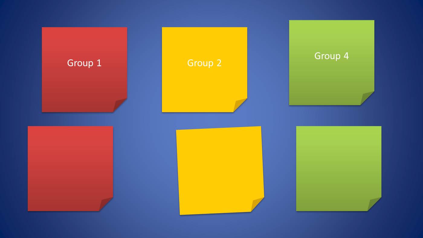 post it template powerpoint