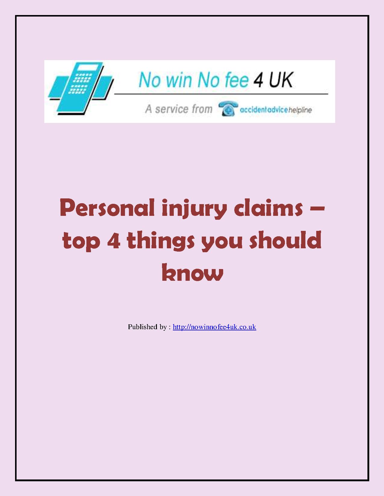 Personal injury claims things you should know.pdf