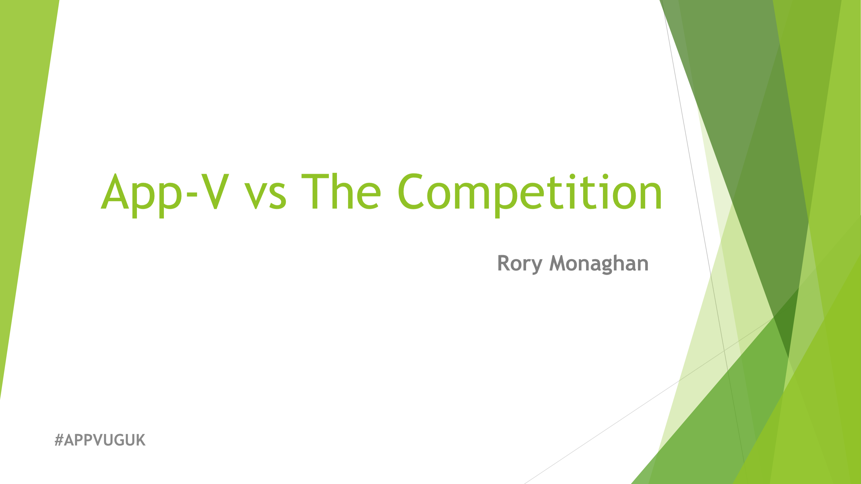 App V vs The Competition