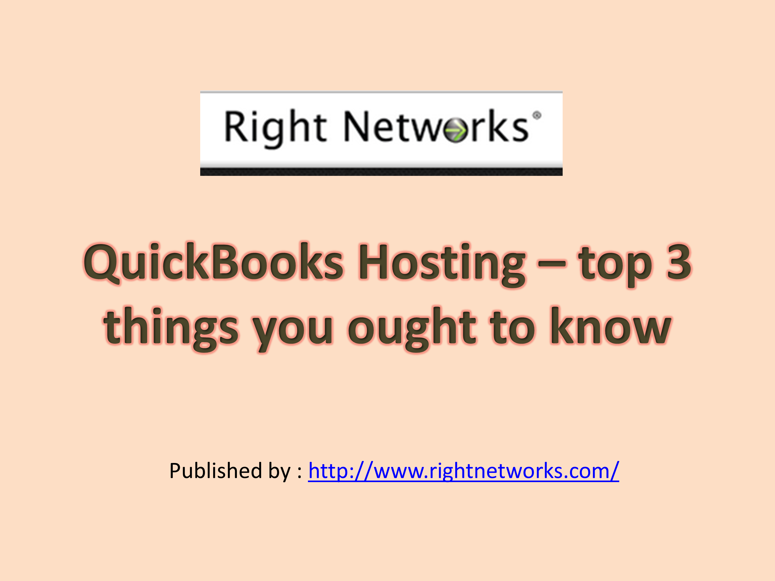 QuickBooks Hosting _ top 3 things you ought.pptx